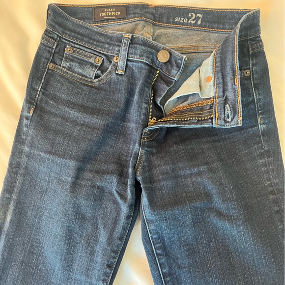 JCrew Mid Rise Toothpick Jeans - Picture 3 of 12